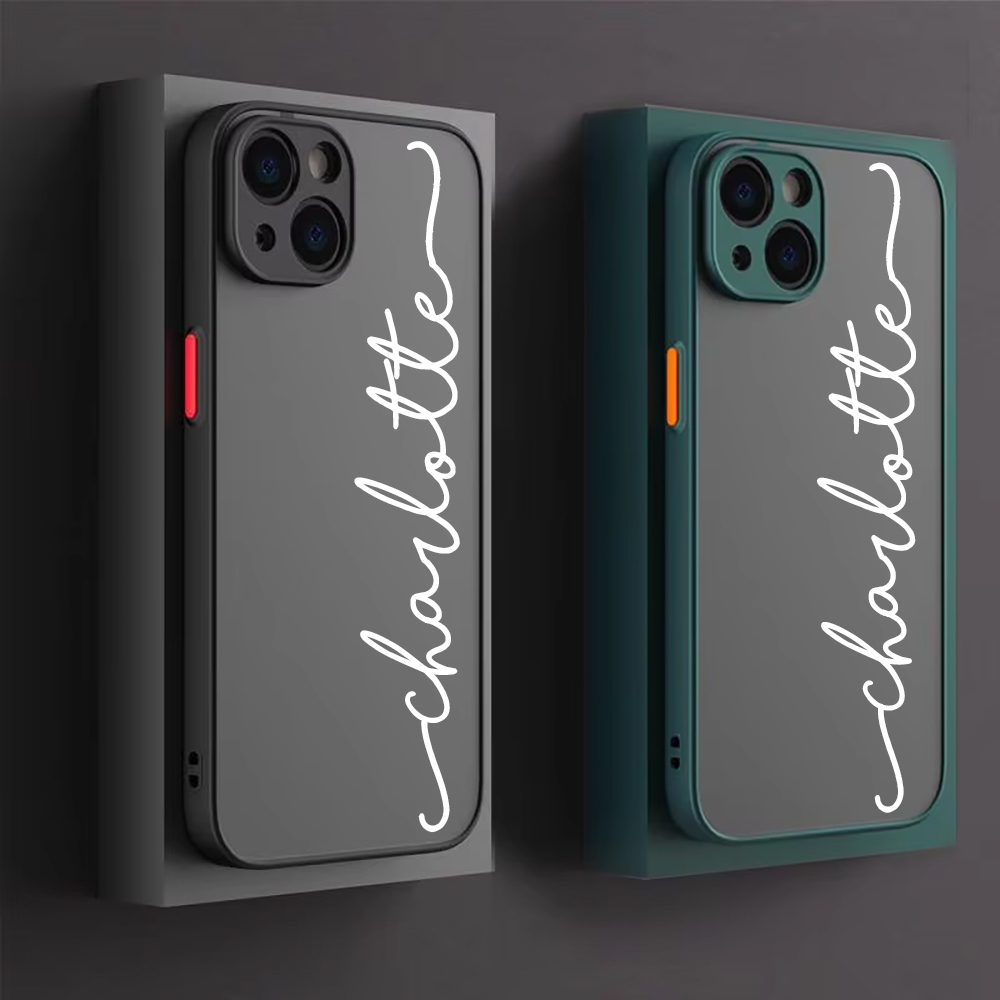 Phone Accessories Names - Nome personalizzato Armatura Custodia opaca per