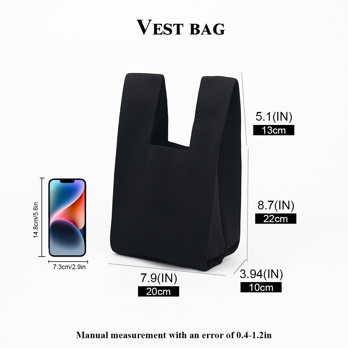 1 borsa a tinta unita semplice - Phone Accessories In China recensione e prezzo