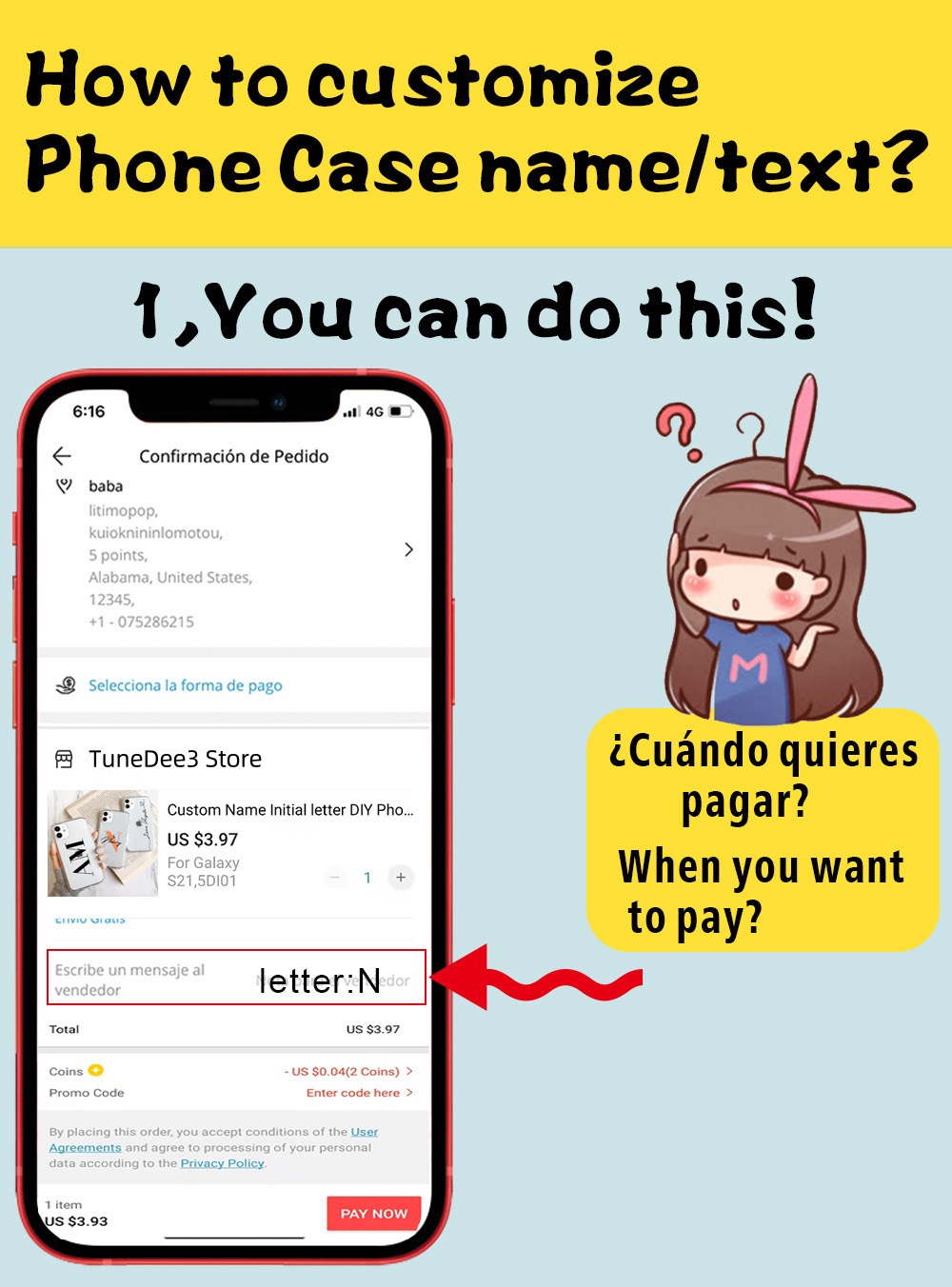 Custodia con nome personalizza - Phone Accessories Names recensione e prezzo